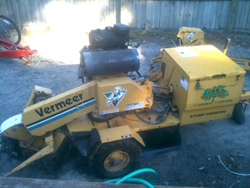 Vermeer stump grinder